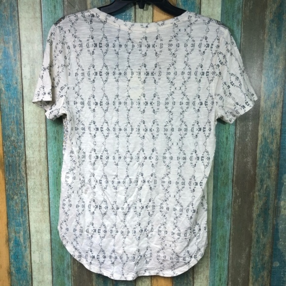 Lucky Brand Allover Print Tee - Picture 3 of 3